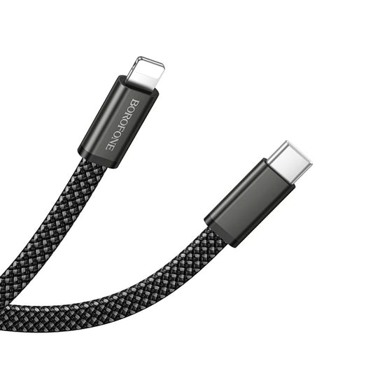 Cavo Dati e Ricarica USB-C - USB-C Borofone BX124 Peace, 30W, 1m, Nero