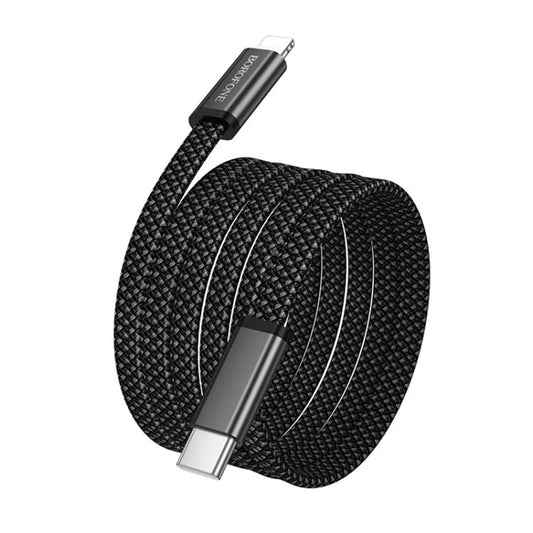 Cavo Dati e Ricarica USB-C - USB-C Borofone BX124 Peace, 30W, 1m, Nero