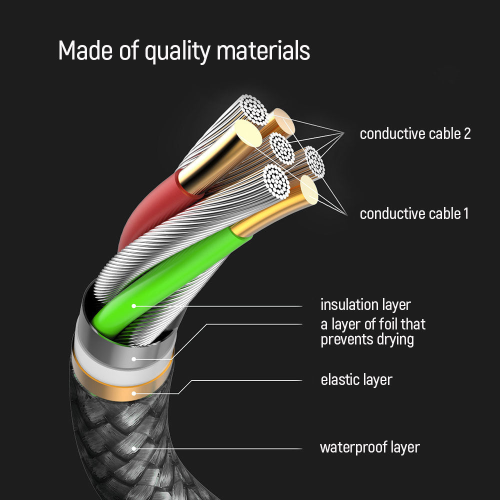 Cavo Dati e Ricarica USB-C - USB-C ColorWay CW-CBPDCC040, 65W, 1m, Grigio