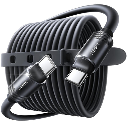 Cavo Dati e Ricarica USB-C - USB-C Lisen L115, 100W, 3m, Nero YL0125040001