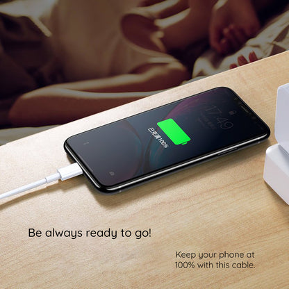 Cavo Dati e Ricarica USB-C - USB-C Lito, 18W, 2m, Bianco