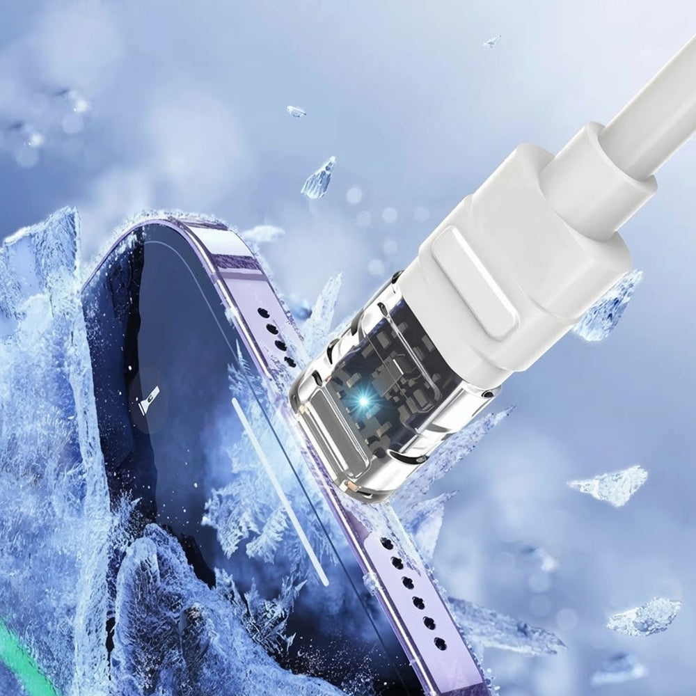 Cavo Dati e Ricarica USB-C - USB-C Lito LD05, 60W, 1m, Bianco