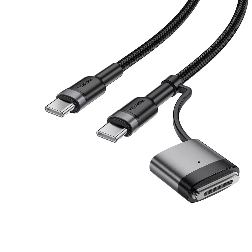 Cavo di Ricarica Acefast, USB-C - USB-C / MagSafe 3, 240W, 1.2m, Nero