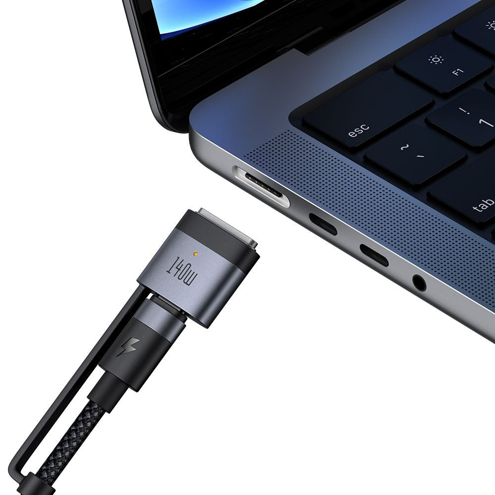 Cavo di Ricarica McDodo CA-0140, USB-C - USB-C / MagSafe 3, 240W, 2m, Nero