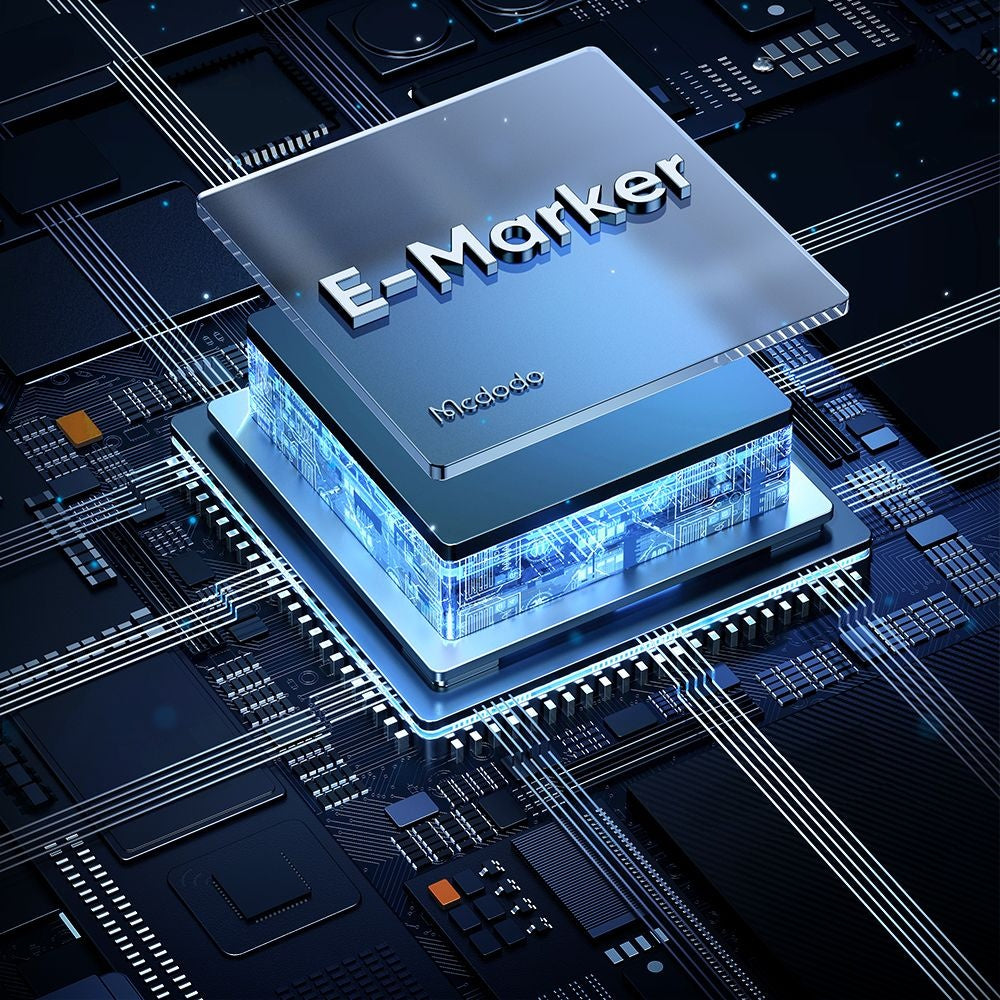 Cavo di Ricarica McDodo CA-0140, USB-C - USB-C / MagSafe 3, 240W, 2m, Nero