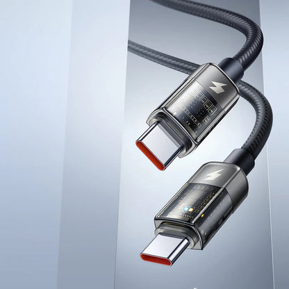 Cavo Dati e Ricarica USB-C - USB-C McDodo CA-2840 Auto Power Off, 100W, 1.2m, Nero