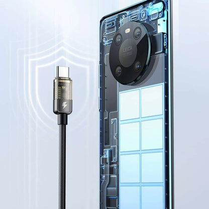 Cavo Dati e Ricarica USB-C - USB-C McDodo CA-2840 Auto Power Off, 100W, 1.2m, Nero