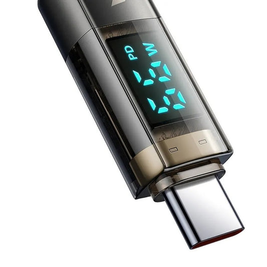 Cavo Dati e Ricarica USB-C - USB-C McDodo CA-3610 Display Auto Power Off, 100W, 1.2m, Nero