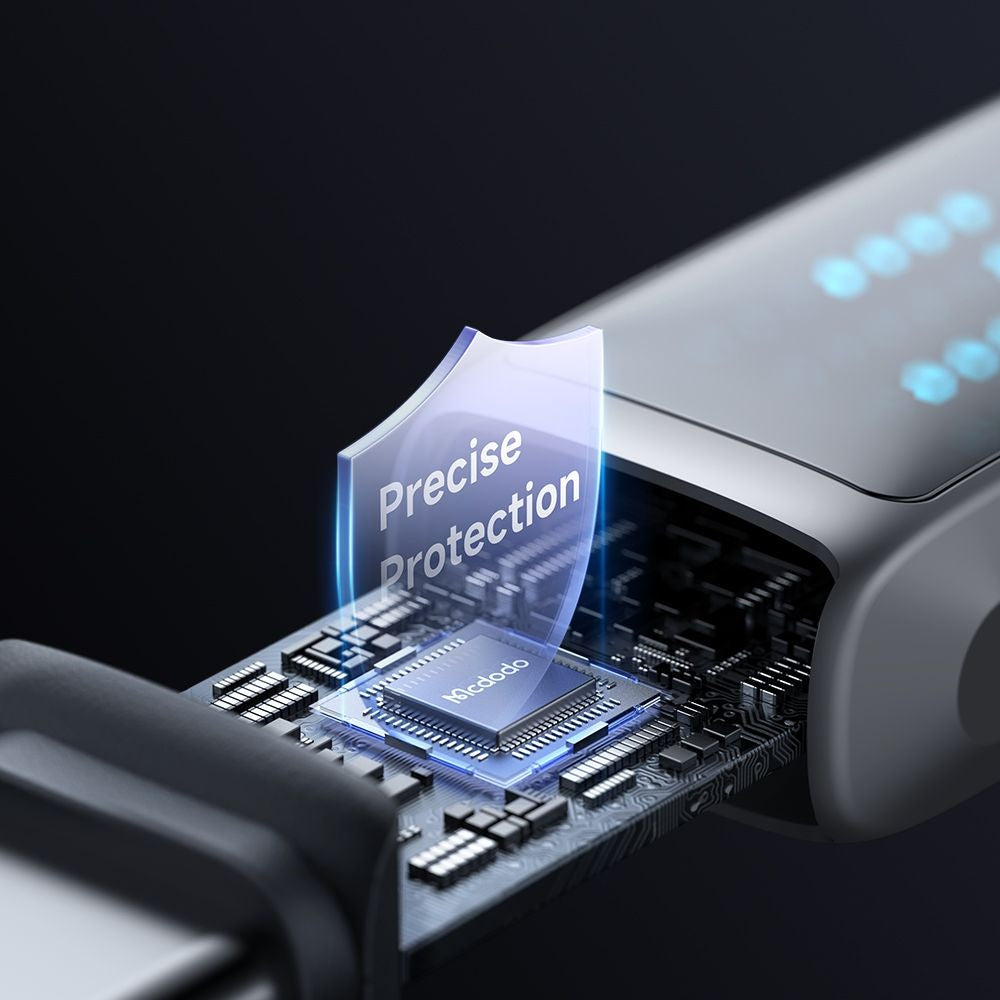 Cavo Dati e Ricarica USB-C - USB-C McDodo CA-4250 Display, 100W, 1.2m, Nero