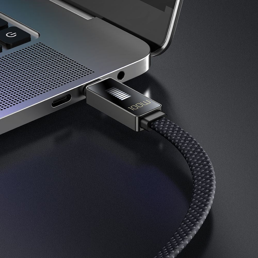 Cavo Dati e Ricarica USB-C - USB-C McDodo CA-4470 Rythm Display, 100W, 1.2m, Nero