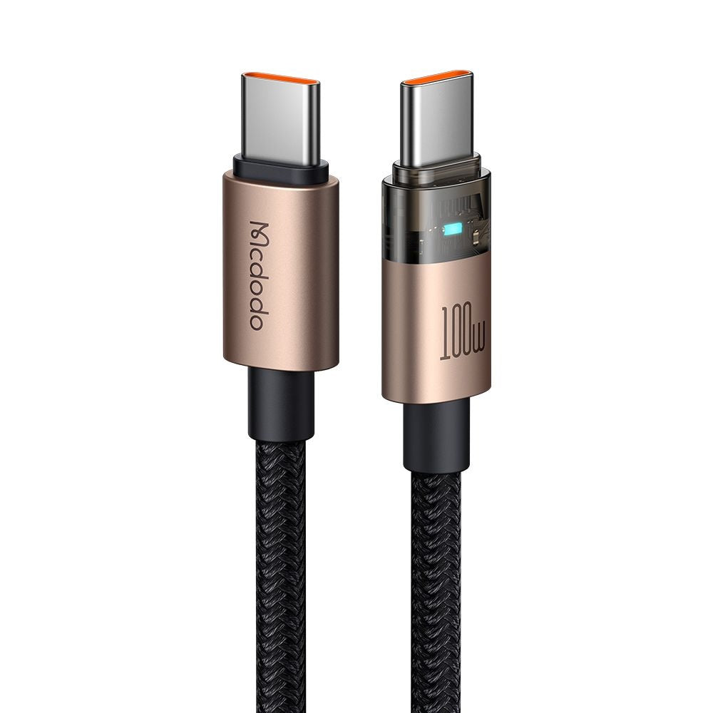 Cavo Dati e Ricarica USB-C - USB-C McDodo CA-5581, 100W, 1.2m, Dorato