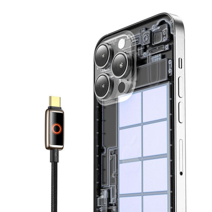 Cavo Dati e Ricarica USB-C - USB-C McDodo CA-6681 Spegnimento Automatico, 100W, 1.2m, Dorato