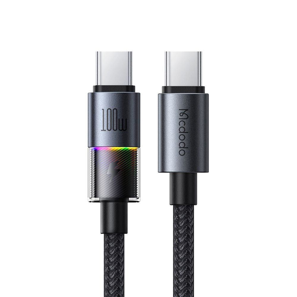 Cavo Dati e Ricarica USB-C - USB-C McDodo CA-8200 Colorful, 100W, 1.2m, Nero
