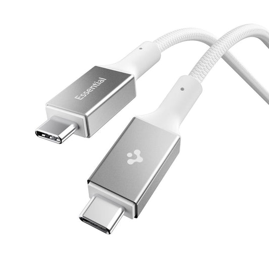 Cavo Dati e Ricarica USB-C - USB-C Spigen EB10015CC, 100W, 1.5m, Bianco ACA10420