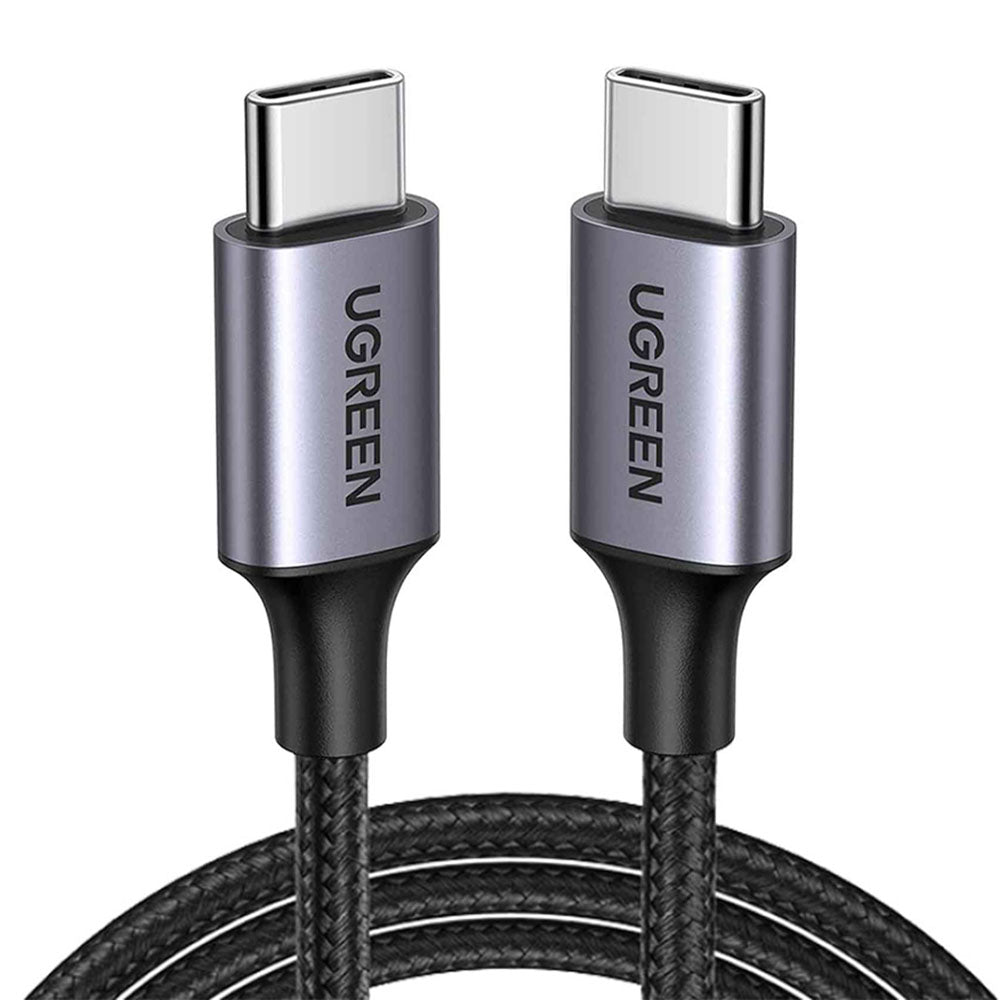 Cavo dati e ricarica USB-C - USB-C UGREEN US261 (50152), 60 W, 2 m, Grigio