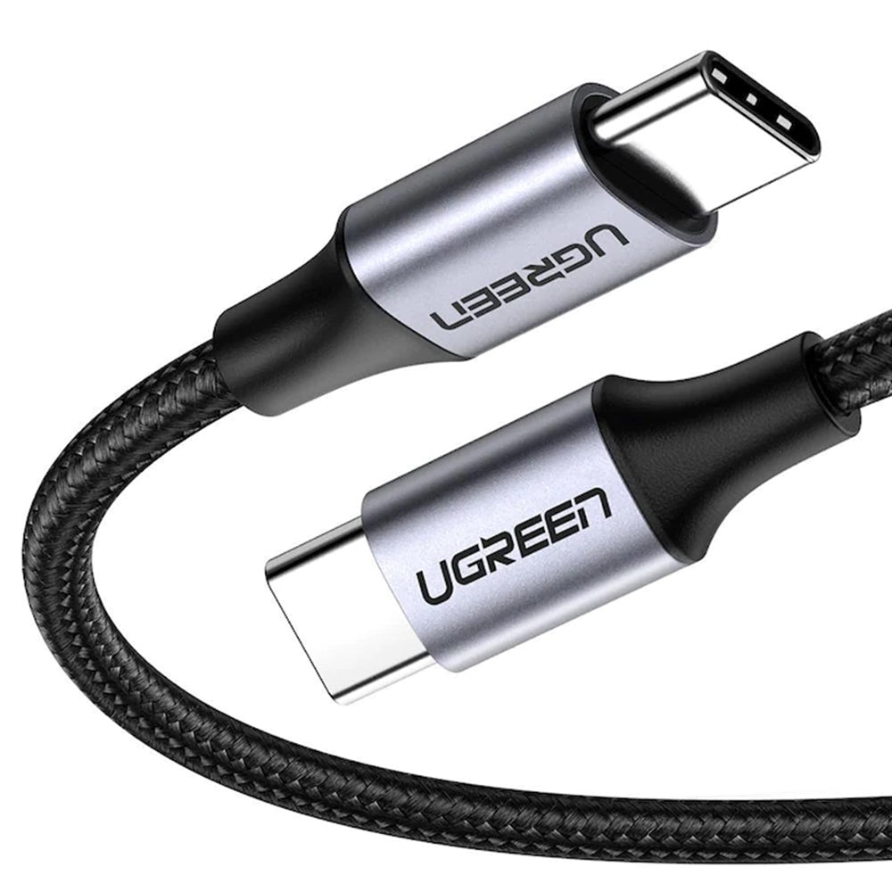 Cavo dati e ricarica USB-C - USB-C UGREEN US261 (50152), 60 W, 2 m, Grigio