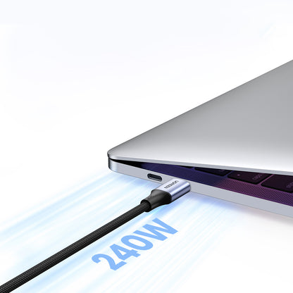 Cavo Dati e Ricarica USB-C - USB-C UGREEN US535, 240W, 1m, Grigio