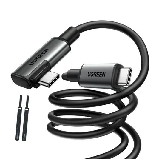 Cavo Dati e Ricarica USB-C - USB-C UGREEN US551 (90629) Angled, 60W, 5m, Nero