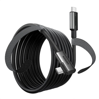 Cavo Dati e Ricarica USB-C - USB-C UGREEN US551 (90629) Angled, 60W, 5m, Nero