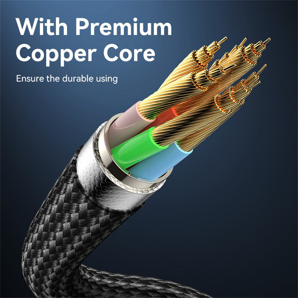 Cavo Dati e Ricarica USB-C - USB-C Yesido CA185, 240W, 1.2m, Nero