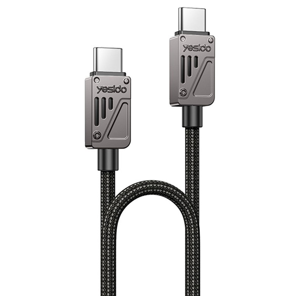 Cavo Dati e Ricarica USB-C - USB-C Yesido CA196, 60W, 1.2m, Nero