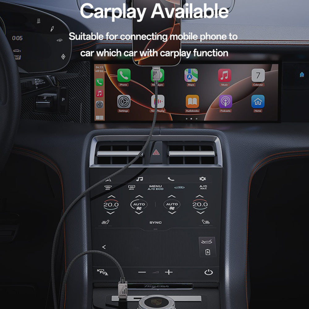 Cavo Dati e Ricarica USB-C - USB-C Yesido CA196, 60W, 1.2m, Nero