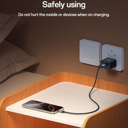 Cavo Dati e Ricarica USB-C - USB-C Yesido CA196, 60W, 1.2m, Nero