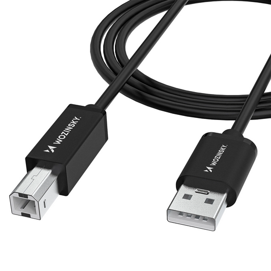 Cavo Stampante WZK WKDDY3S, USB-A - USB-B, 2m, Nero