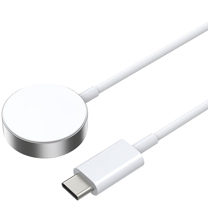 Caricatore Wireless BWOO WL-18 per Apple Watch Series, USB-C, Bianco