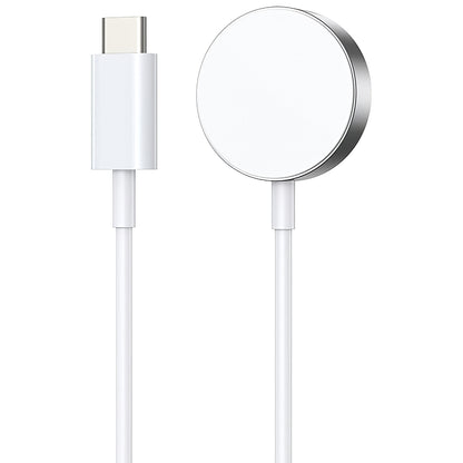 Caricatore Wireless BWOO WL-18 per Apple Watch Series, USB-C, Bianco