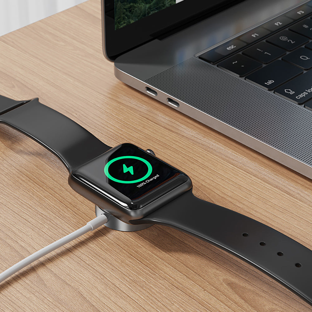 Caricatore Wireless BWOO WL-18 per Apple Watch Series, USB-C, Bianco