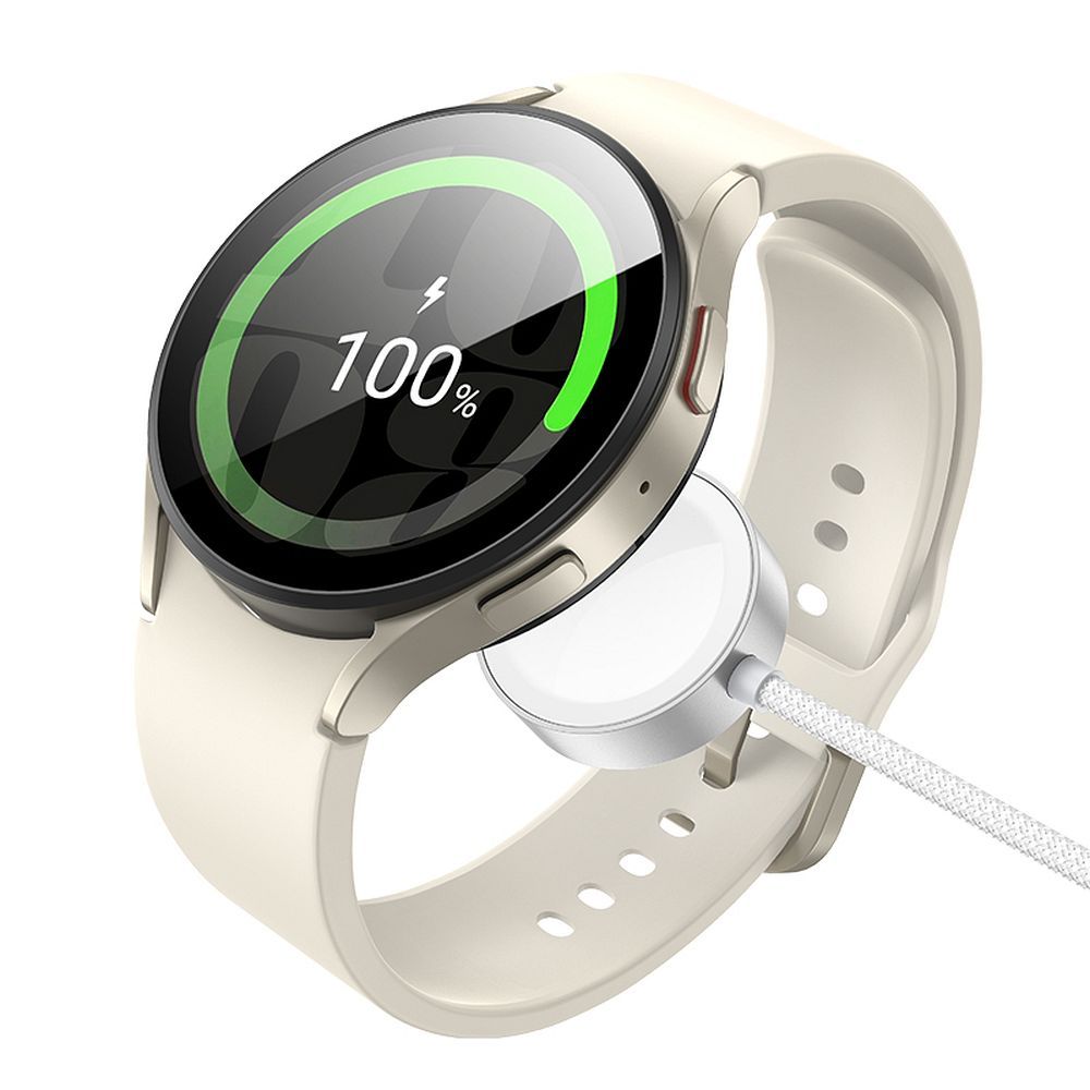 Cavo di Ricarica HOCO CW59 per Apple Watch / Samsung Galaxy Watch Series, Bianco