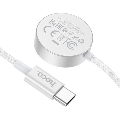 Cavo di Ricarica HOCO CW59 per Apple Watch / Samsung Galaxy Watch Series, Bianco