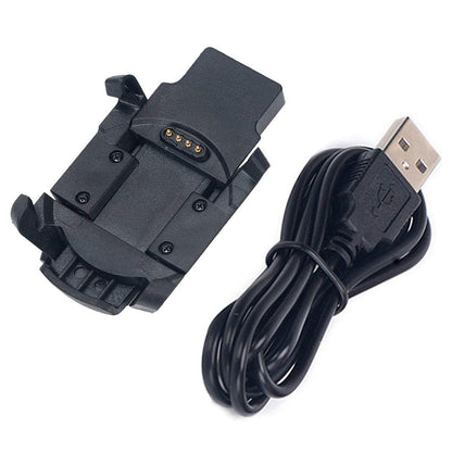 Cavo di Ricarica Techsuit TGC5 per Garmin Fenix 3 Sapphire / 3 HR / 3, USB-A, Nero