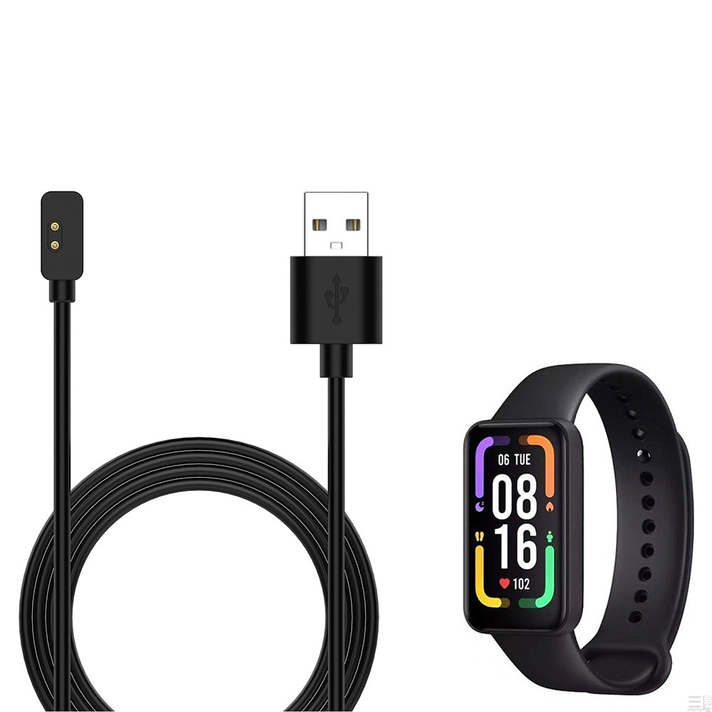 Cavo di Ricarica Techsuit TXC2 per Xiaomi Smart Band 7 Pro / Redmi Watch 2 / Watch 2 Lite, USB-A, Nero