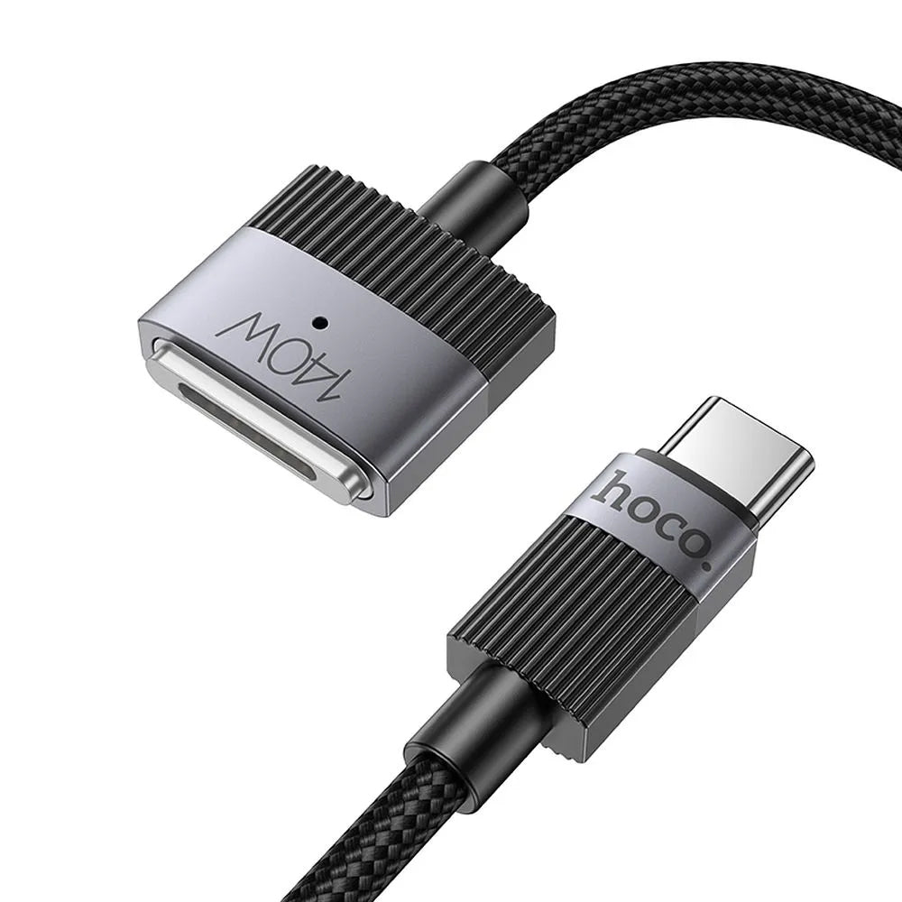 Cavo di Ricarica HOCO U141, USB-C - MagSafe 3, 140W, 1.8m, Nero