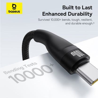 Cavo di Ricarica USB-C - 3 x USB-C Baseus Flash Series III 3in1, 100W, 1.5m, Nero P10377503111-00