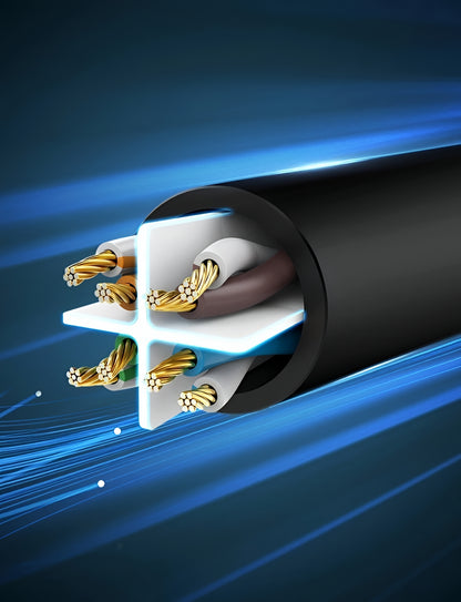 Cavo di Rete UGREEN NW102, UTP, Cat6, 15m, Nero