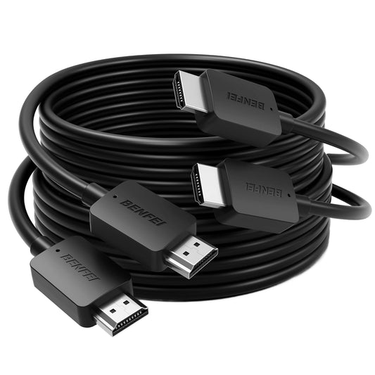 Cavo Video Benfei, HDMI - HDMI, 8K, 1,8m, Set 2 Pezzi, Nero