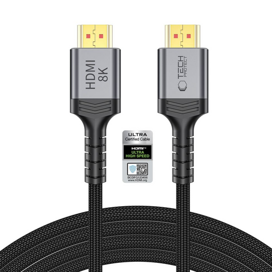 Cavo Video Tech-Protect Ultraboost 2, HDMI - HDMI, 8K, 3m, Nero