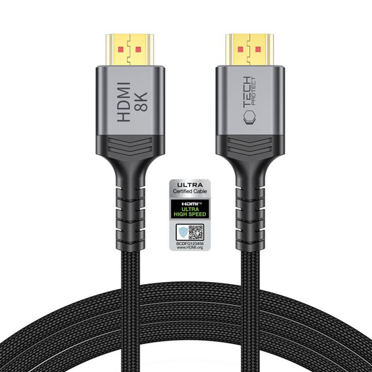 Cavo Video Tech-Protect Ultraboost 2, HDMI - HDMI, 8K, 2m, Nero