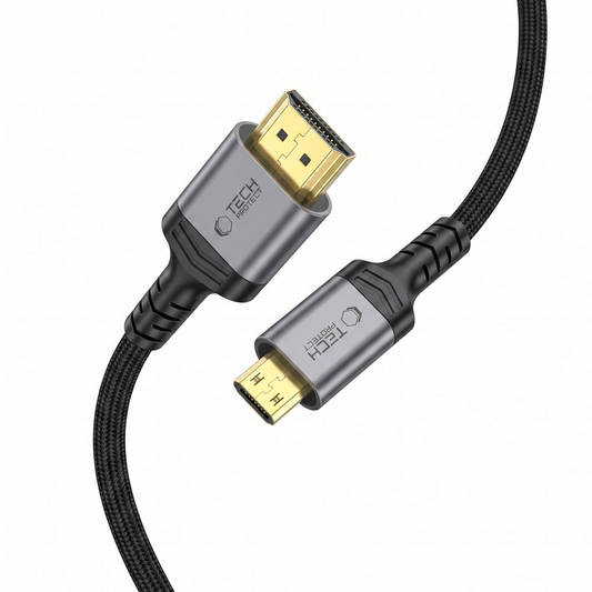 Cavo Video Tech-Protect Ultraboost 2, miniHDMI - HDMI, 8K, 2m, Nero