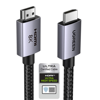 Cavo Video UGREEN HD171, HDMI - HDMI, 8K, 2m, Nero