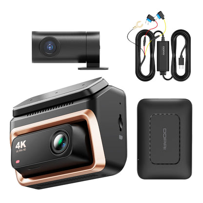Telecamera Auto Anteriore Posteriore DDPAI Z60 Pro 4G, 4K, Wi-Fi, GPS, Display 3 pollici