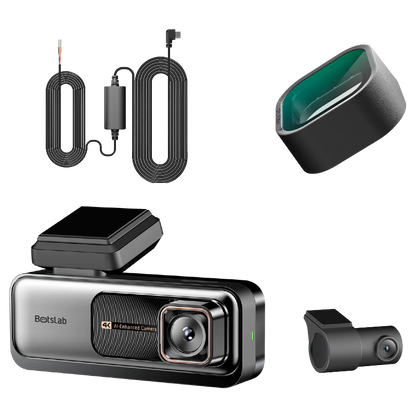 Camera Auto Anteriore Posteriore Botslab G980H Pro, 4K, Wi-Fi, GPS, Display 2.45 pollici