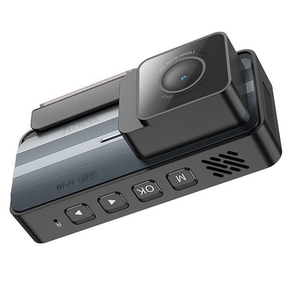 Telecamera Auto Anteriore Posteriore HOCO DV12, 2K, Wi-Fi, GPS, Display 3.69 pollici
