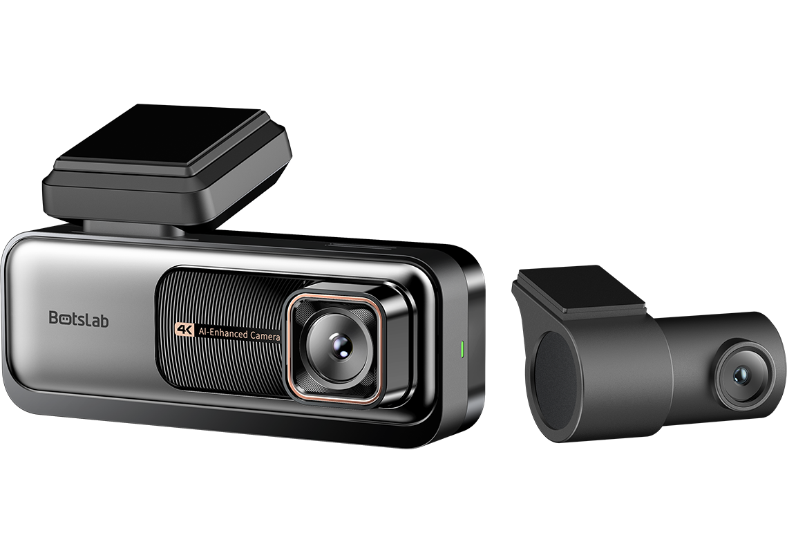 Camera Auto Anteriore Posteriore Botslab G980H Pro, 4K, Wi-Fi, GPS, Display 2.45 pollici