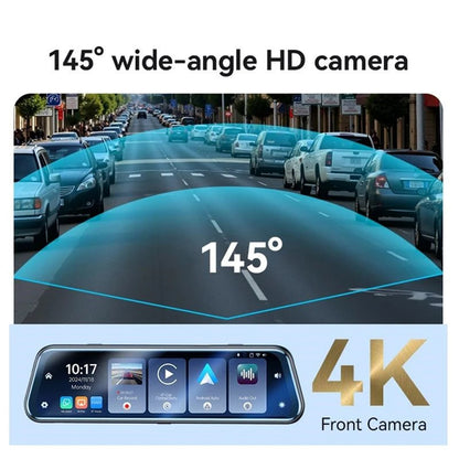 Camera Auto Yesido KM24 con Carplay / Android Auto, 4K, Display 9.66 pollici