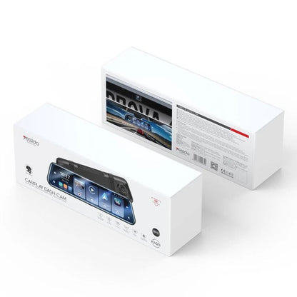 Camera Auto Yesido KM24 con Carplay / Android Auto, 4K, Display 9.66 pollici