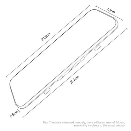 Camera Auto Yesido KM24 con Carplay / Android Auto, 4K, Display 9.66 pollici